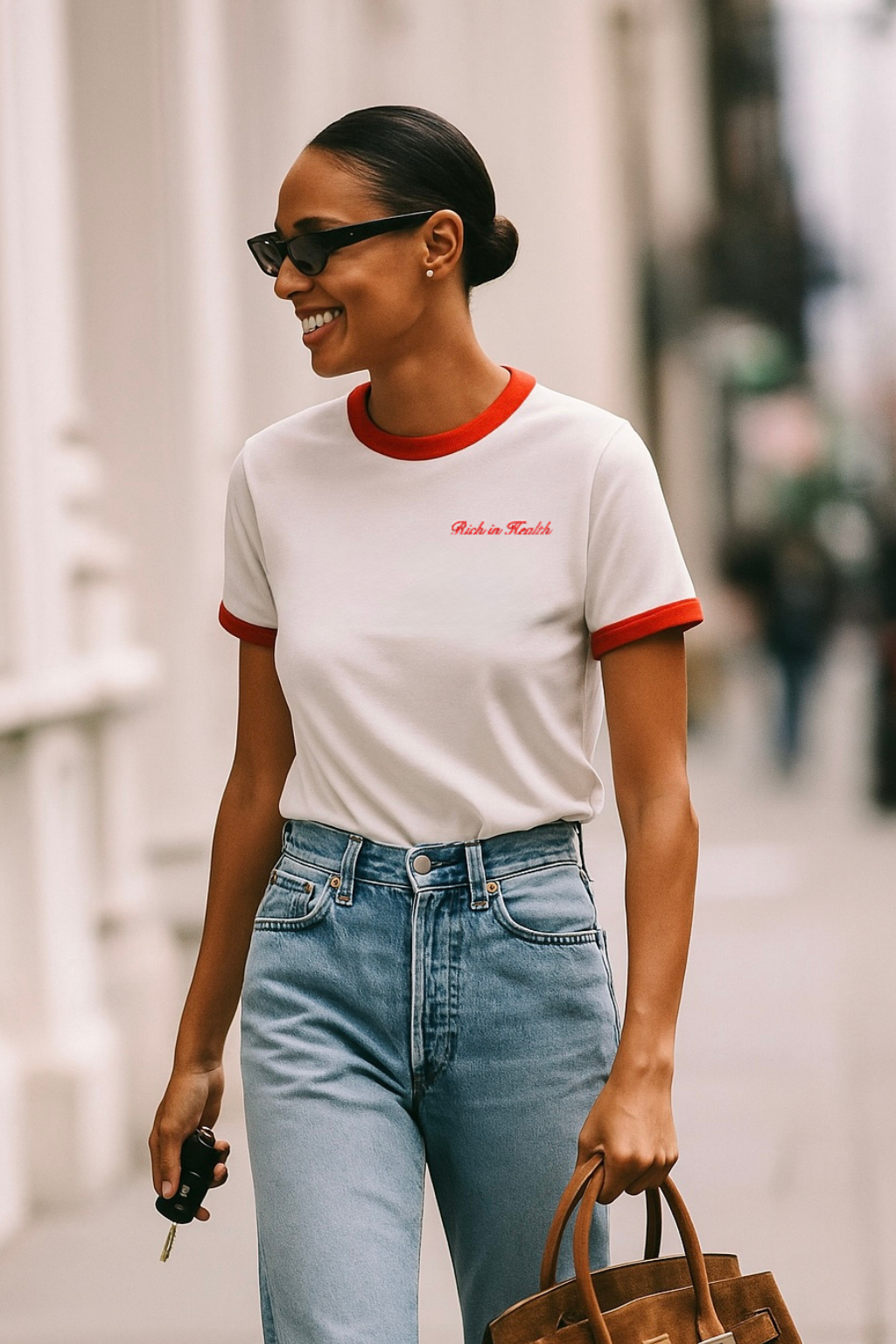 Rich in Health Ringer Tshirt