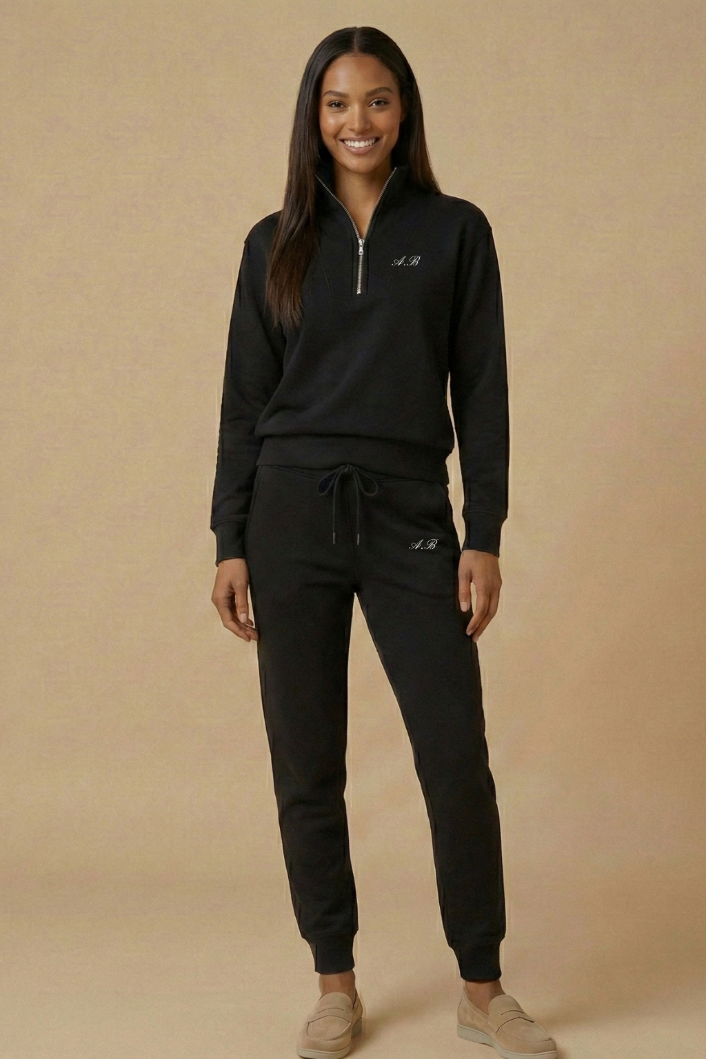 Monogram Zip Set