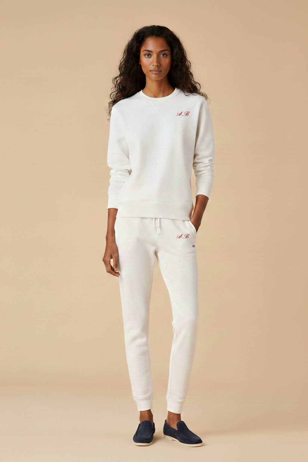 Monogram Crewneck Set