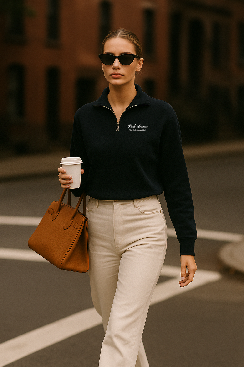 Park Avenue Quarter-Zip Jumper