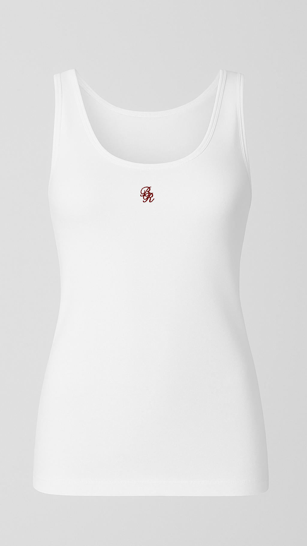The Sculpted Tank - Red Logo