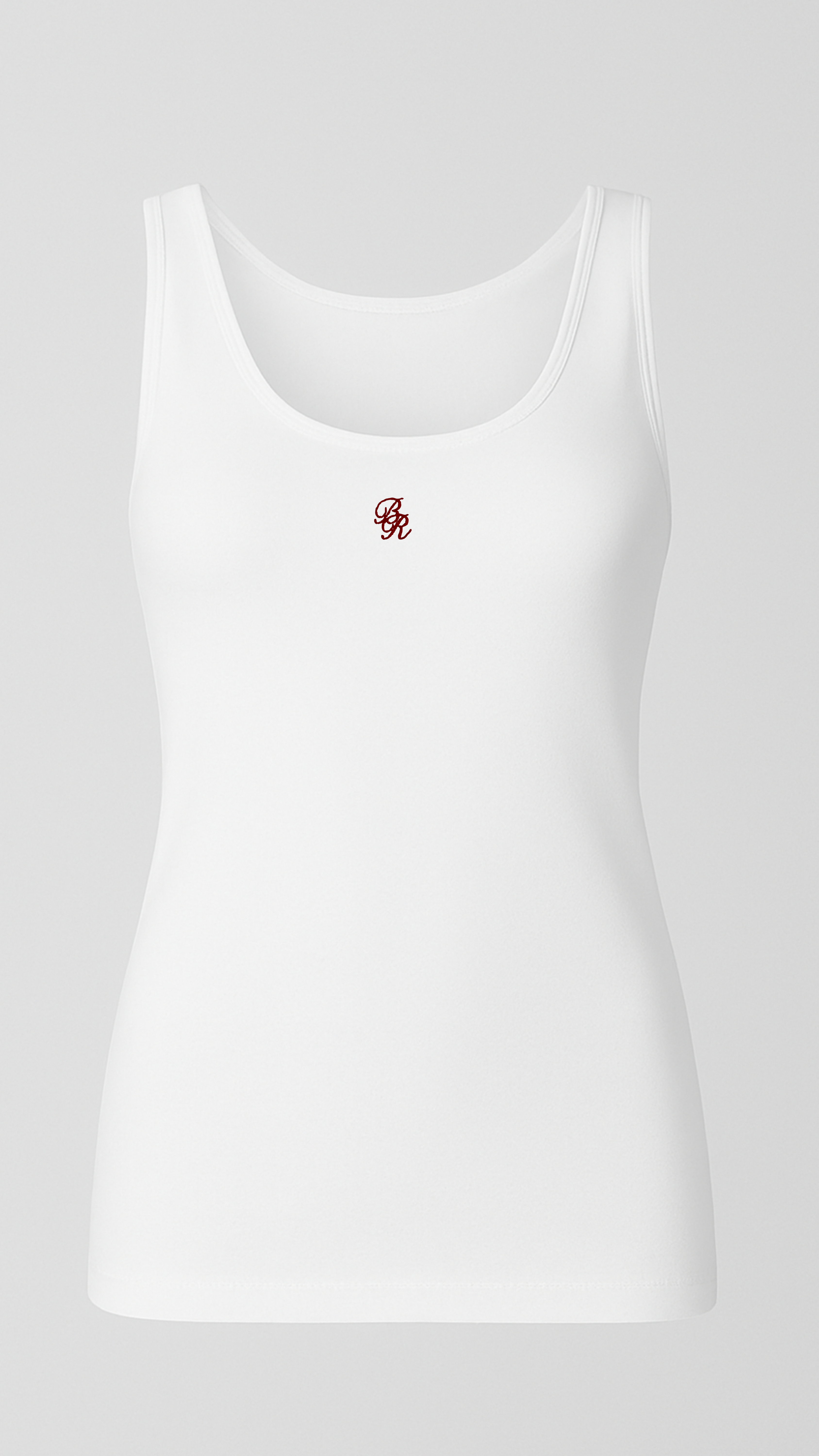 The Sculpted Tank - Red Logo