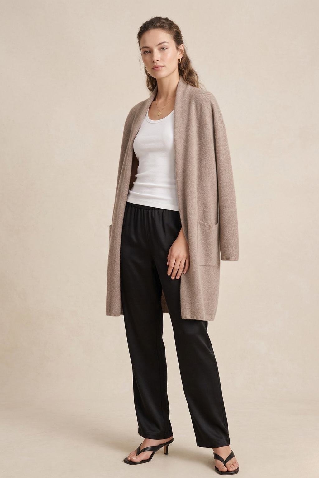 Evangeline Cashmere Cardigan