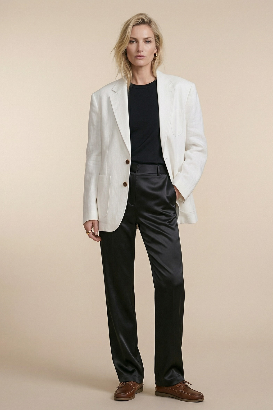 Scarlett Linen Blazer