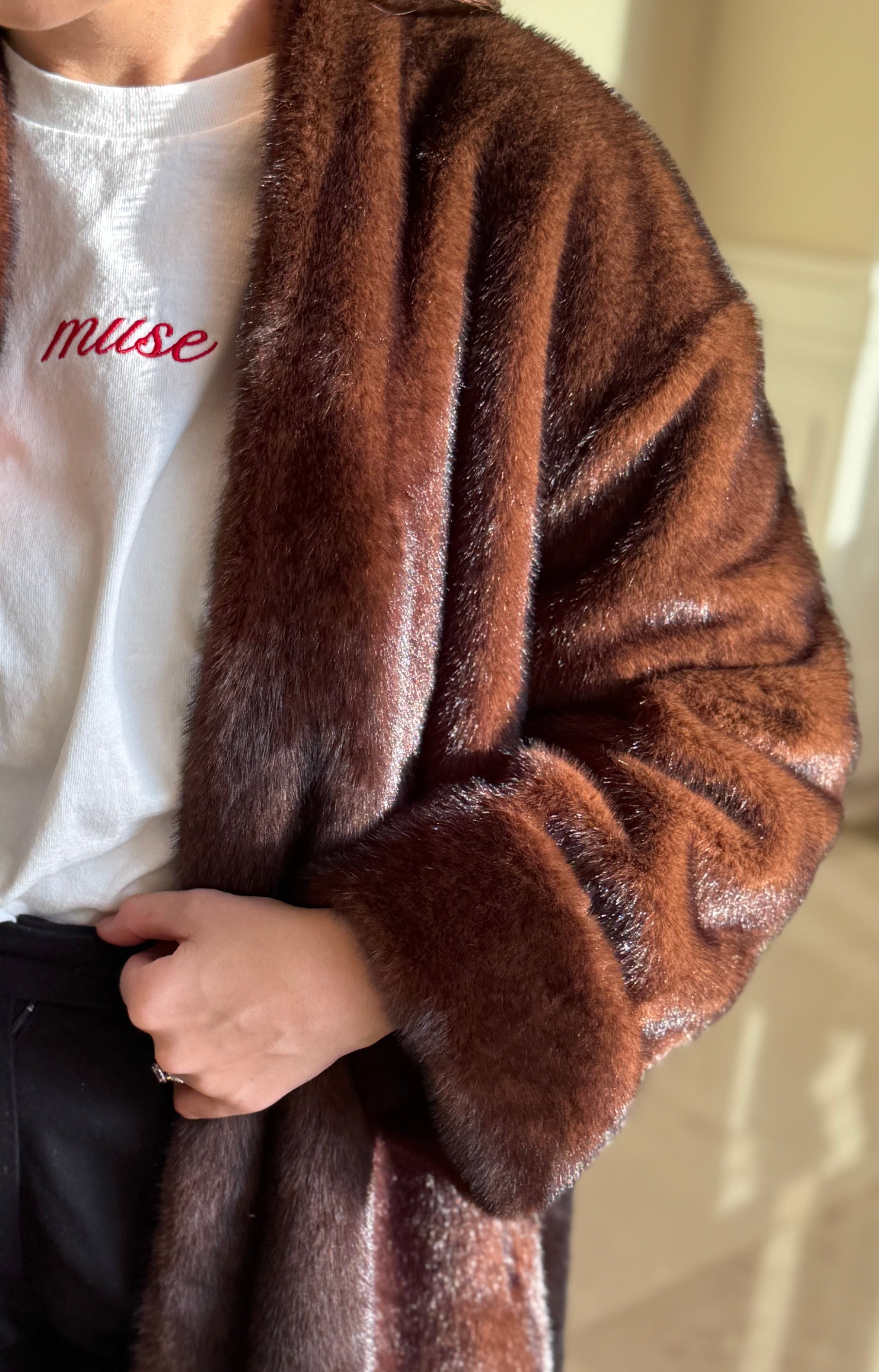 The Carolyn Faux Fur Coat