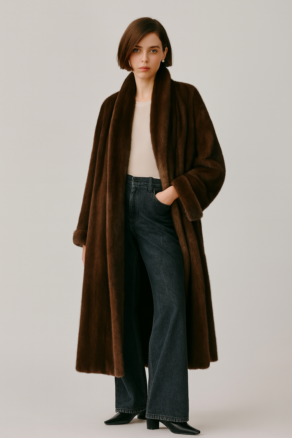 The Carolyn Faux Fur Coat