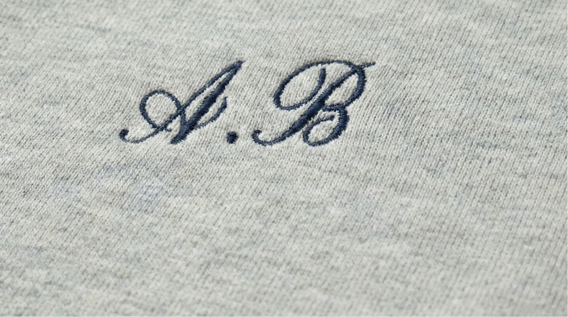 Monogram Zip Set