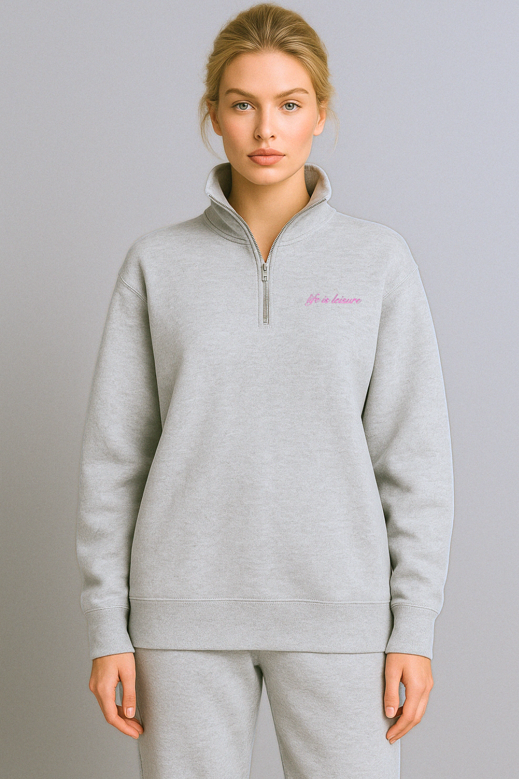 Life is Leisure Quarter-Zip